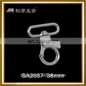 Design Custom Metal Mens Shoulder Bag Snap Hook, Bag Parts And Accessories With Good Quality thumbnail-1