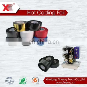 Xinxiang Fineray Gold Hot Coding Foil Production Date Printing Printed Ribbon thumbnail-1