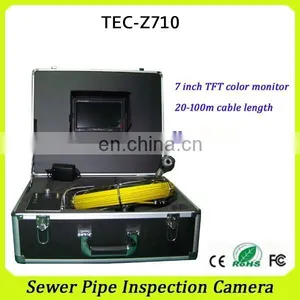 23mm Camera Stainless Steel Pipe Wall Inspection Camera TEC-Z710 thumbnail-1