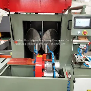 CNC Servo Feeding Double Head Angle Cutting Machine 40mm/s thumbnail-3