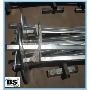 Galvanized Square Shaft Helical Piers Outdoor thumbnail-1