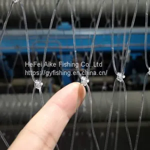 1.0mm Nylon Monofilament Fishing Nets (red de Pesca) , Soft and Shine, Fix Knot, Depthway thumbnail-1