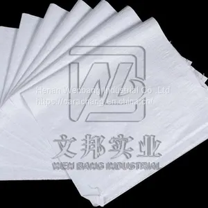 White Color PP Woven Bag With Lamination thumbnail-1