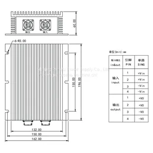 PDE-A Series 150-400W Single 12/24/48V Power Converter thumbnail-2