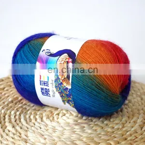 100g Merino Wool Yarn Super Chunky Wool Rainbow Yarn for Wool Yarn thumbnail-6