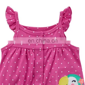 2018 Cheap Rompers for Girl Ruffle Romper thumbnail-4