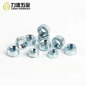 Zinc Clinch Nuts Fasteners Knurl Clinch Nut For Air Conditioner Parts thumbnail-1