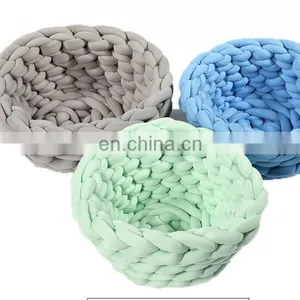 Tube Braid Yarn Hand Knitting CAT NEST Machine Washable thumbnail-6