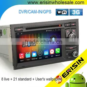 Erisin ES2028A 7" HD Capacitive Touch Screen Android 4.4.4 Car Radio DVD for RS4 A4 thumbnail-1