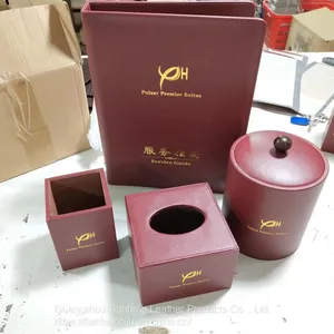 Realiable Quality Leather Notepad Hotel Leather Memo Holder thumbnail-4