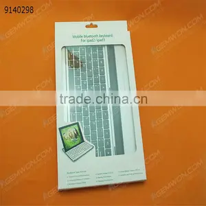 Bluetooth Keyboard for IPad2/3/4,Black Ultra-thin Aluminum Bluetooth Keyboard thumbnail-4
