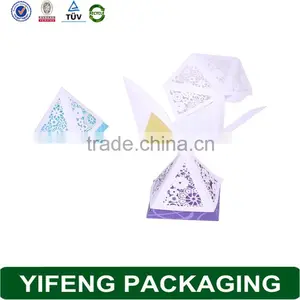 Wholesale Decorative Luxury Recyclable Hot Pink Mini Gift Bags Mini Cholcolate Box thumbnail-2