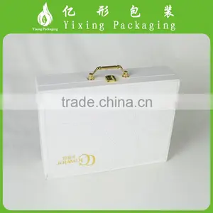 Leather Jewelry Box Packaging With Hinged Lid Wholesale Factory thumbnail-2