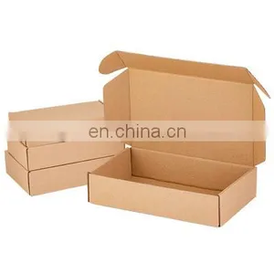 Recycled Material Cheap Brown Kraft Shipping Paper Box for thumbnail-1