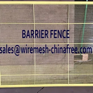 PVC Powder Coated Barrier Fence thumbnail-1