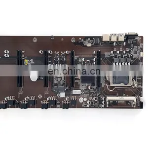 B75 8GPU Motherboard 65mm LGA 1155 For RX/GTX10/GTX20/GTX30 Series DDR3 8 Graphics Cards Mainboard thumbnail-4