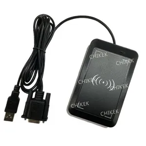 RS232 Port RFID Reader Writer, RS232 NFC Reader, 13.56MHz Smart Card Desktop Reader thumbnail-1