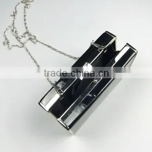 New Fashion !Wholesales European Style Minaudiere Clutch Box With Chian Handle thumbnail-1