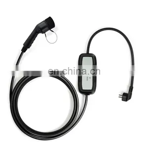 Home Smart Electric Car Charge 16A 3.5KW AC European Standard Type2 Indicator Light Portable Electric Vehicle Charging Station thumbnail-1