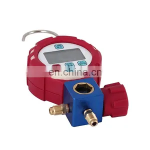 CT-SGD-B Single Digital Manifold Gauge Set for Refrigerant HVAC Refrigeration Air Conditioner Sight Glass Digital Pressure Gauge thumbnail-3