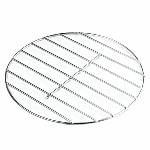 Customized Round Shape BBQ Grill Wire Mesh For Outdoor Barbecue thumbnail-1