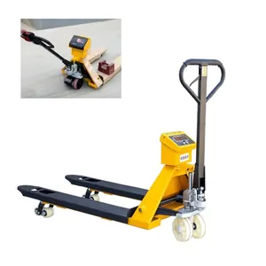 Electric Loading Hand Forklift Truck Pallet Truck Manual Pallet Jack With Weigh Scale thumbnail-1