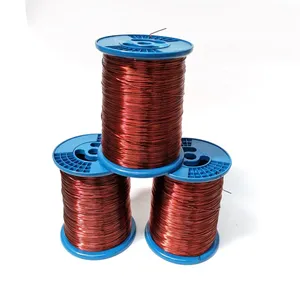 High Quality Winding Round Aluminum Clad Coated Awg Swg Flat 31 Square Enamelled Price Enameled Aluminum Wire thumbnail-5