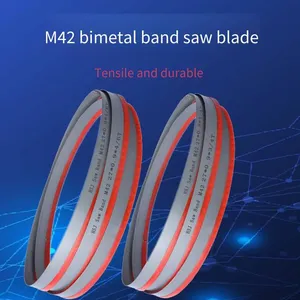 Hongshengjie 27 Wide Bimetallic Band Saw Blade for Cutting Solid Square Steel and Round Steel, Durable thumbnail-4