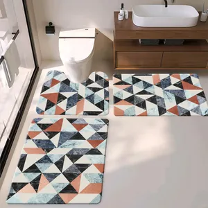 Ergonomic Anti-Fatigue Toilet Mat – Memory Foam Support for Standing Relief, Non Slip Bottom thumbnail-3