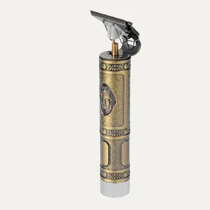 Buddha Head Retro Carving Hair Clipper USB Charging Electric Push（Wechat:13510231336） thumbnail-3