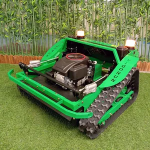 Vigorun VTLM800 Remote Control All Terrain Mower Forced Lubrication Engine Rubber Track Remote Grass Cutting Machine thumbnail-2