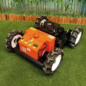 Industrial Remotecontrol Zero Turn Wheeled Lawn Mower Single Cylinder Gas-Electric Hybrid for Household Road Backyard Orchard thumbnail-3