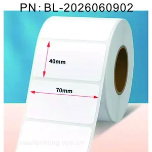 Blank Roll Adhesive Labels thumbnail-2