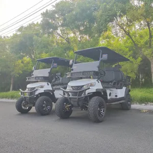 New Electric Golf Cart, Tourist Sightseeing Vehicle, Electric Four-wheel Vehicle With Quality Guarantee thumbnail-4
