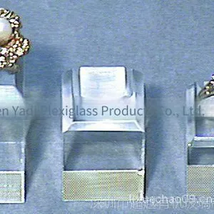Acrylic Ring Display Stand, Boutique Display Stand, Highly Transparent Crystal-like Ring Stand, Acrylic Handicrafts thumbnail-3