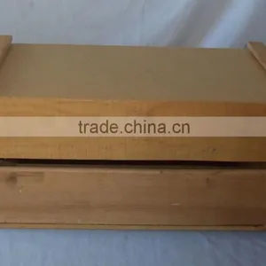Wood Wooden Stemilt Fruit Food Storage Shipping Crate Box With Lid Container thumbnail-3