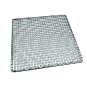 Metal Barbecue Net 316 Stainless Steel, 10x10mm Square Mesh, 1.5mm Wire Diameter, Anti-Corrosion for Coastal Grilling thumbnail-2