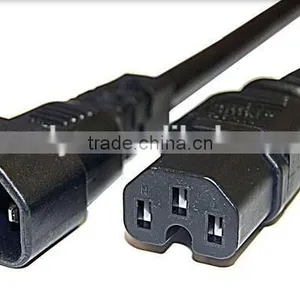 IEC320 C13 to C14ale to Female Power Cord 10A/250C thumbnail-1