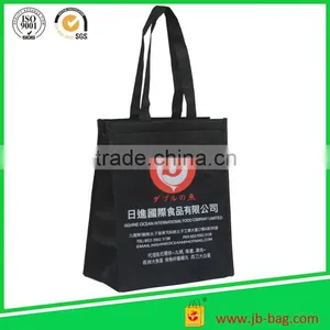 Black/red Nonwoven External Isothermal Lunch Bag Storage Bag thumbnail-1