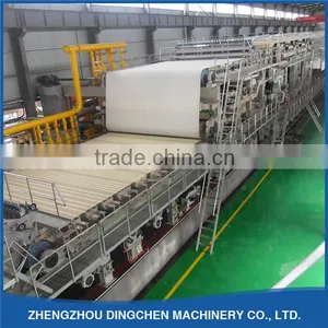 Used Paper Recycling Machine for Making 3200mm Kraft Paper/Craft Paper With Capacity of 100 Tons/Day With High Performance thumbnail-2