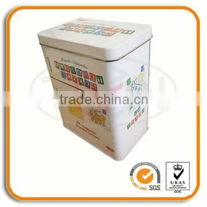 Biscuit Metal Tin Box thumbnail-1