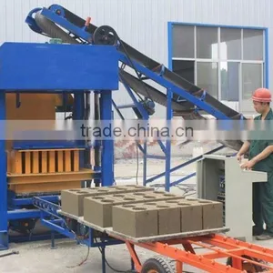 QT4-25 Auto Concrete Hydrauform Block Machine Cement Brick Making Machine Price in Nepal thumbnail-5