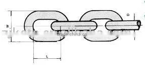 English Standard Short Link Chain thumbnail-1