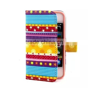 Retail Packing Leather Phone Case for IPhone 4 4S thumbnail-1