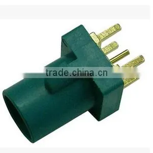 Fakra Plug PCB Mount Connector & Waterblue Neutral Coding Mini RF Connector PCB thumbnail-1