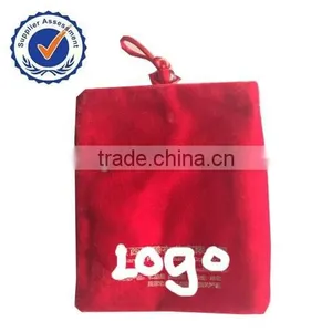 Flannel Drawstring Bag thumbnail-1