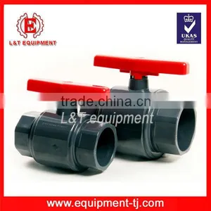 Manufacturer 1/2"to 4" Full Port Design Ball PVC Valves thumbnail-1