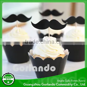 Flag Cupcake Wood Decoration Cake Picks thumbnail-2