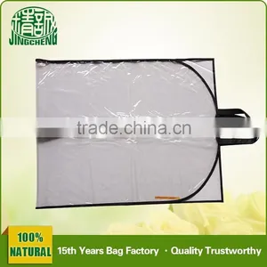 Plastic&Non Woven Wedding Dress Cover With Zipper thumbnail-4