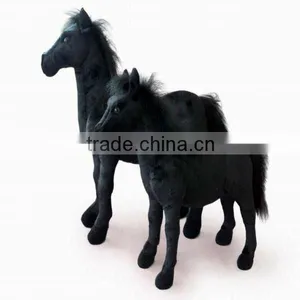 Black Horse Plush Toy thumbnail-1